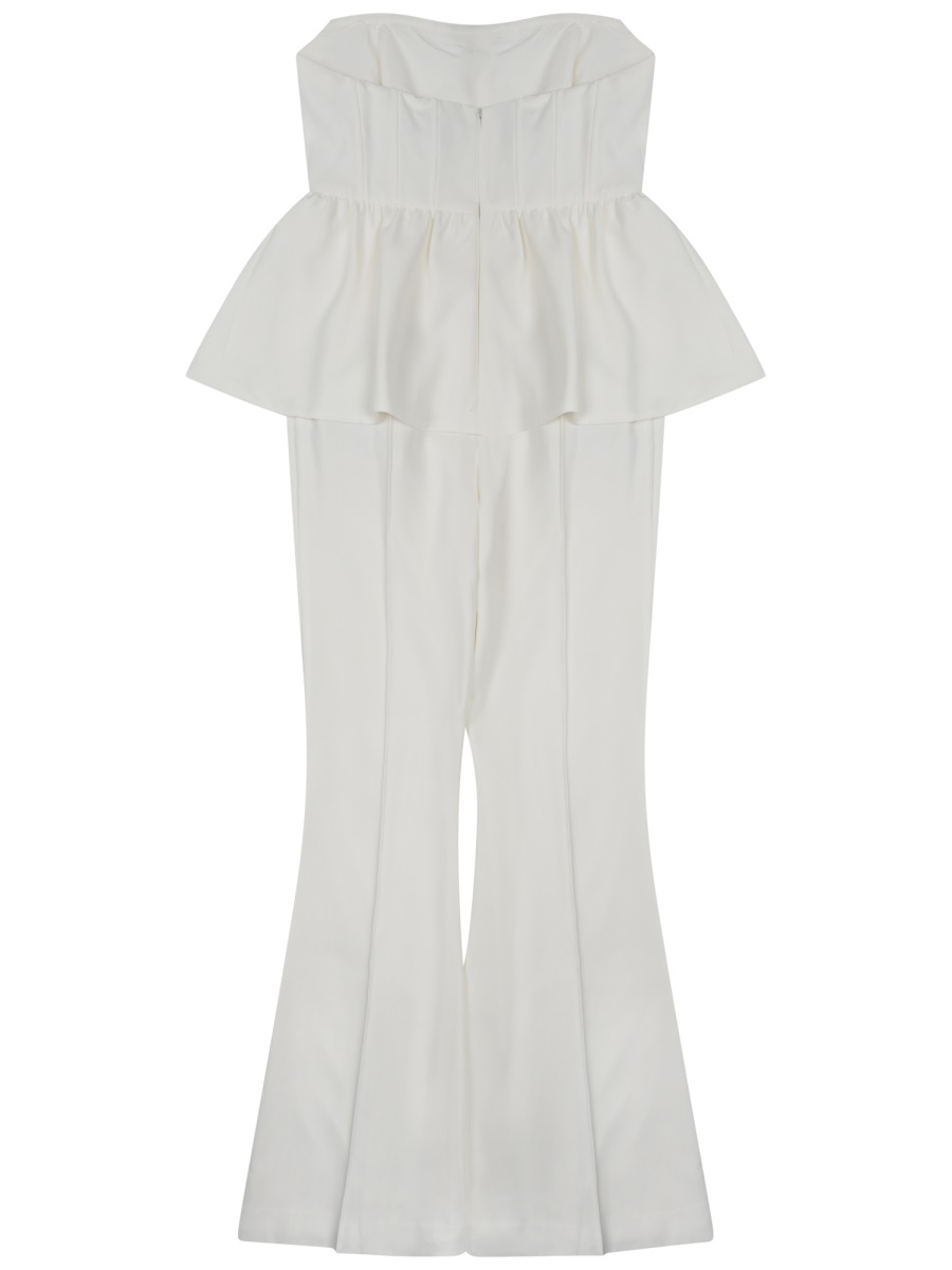 [Self-portrait] Jump suit SS25 RS25-975JS-W_WHITE