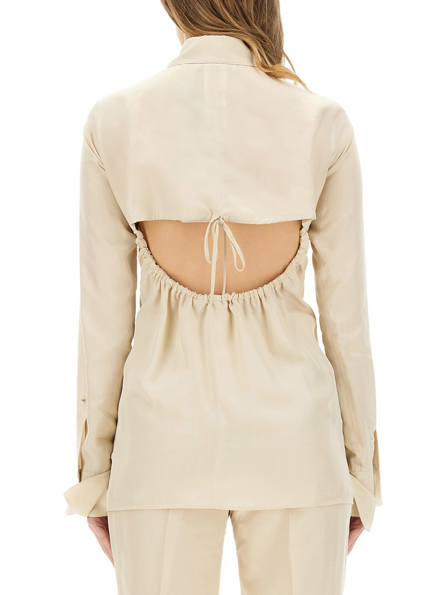 [SPORTMAX] Shirts Long Sleeve SS25 2512191022600_014001
