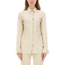 [SPORTMAX] Shirts Long Sleeve SS25 2512191022600_014001