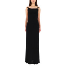 [MARINE SERRE] Sleeveless dress SS25 WDR335A_CJER0022BK99