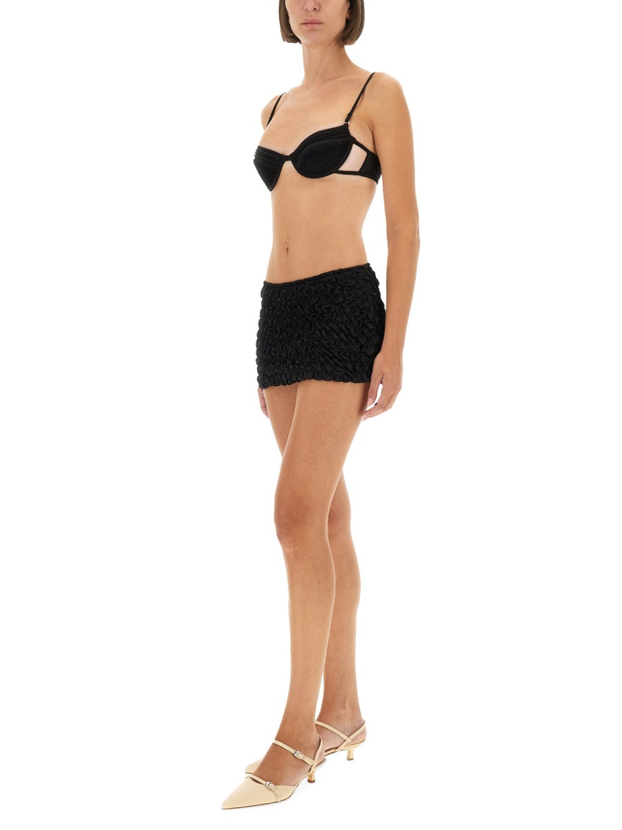 [SELIA RICHWOOD] Mini skirt SS25 LIASKIRT_BLACK