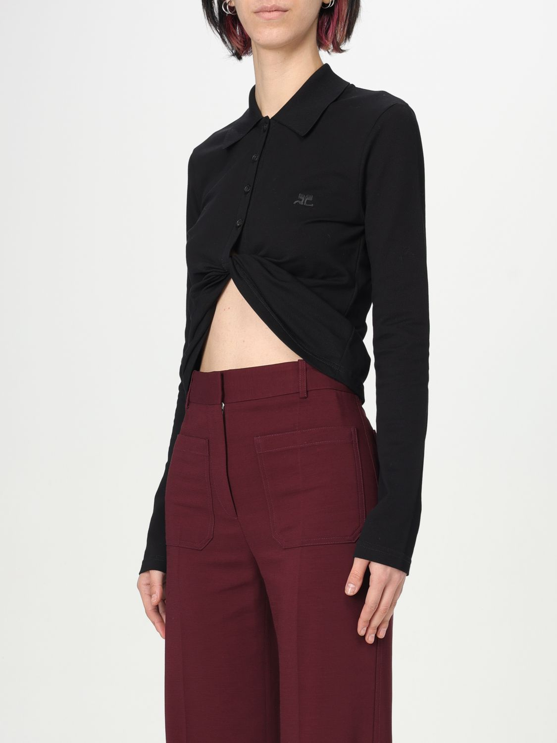 [Courreges] Cardigan FW25 225JPO048JS0193 9999