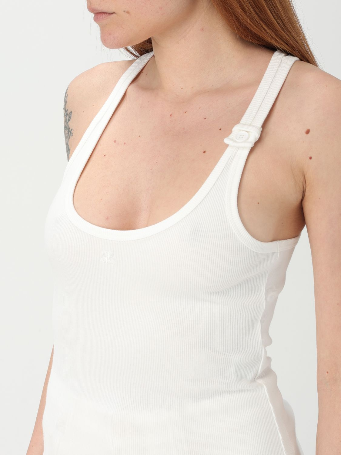 [Courreges] Tank top FW25 125JDE123JS0194 0001