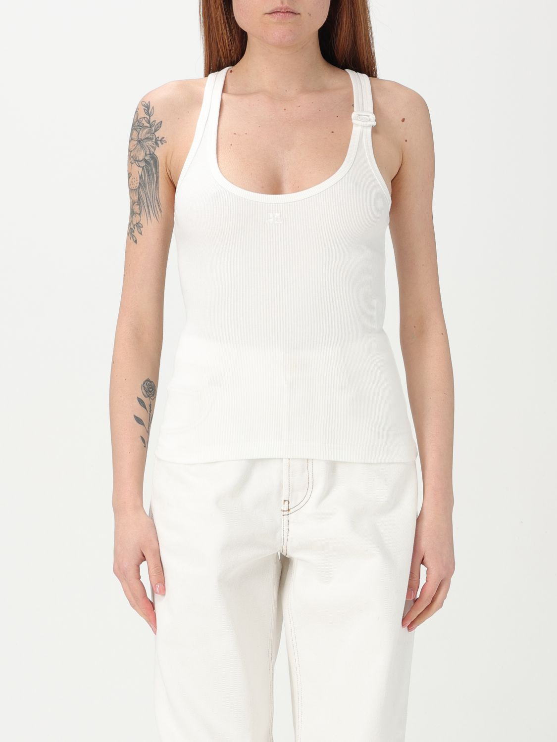 [Courreges] Tank top FW25 125JDE123JS0194 0001