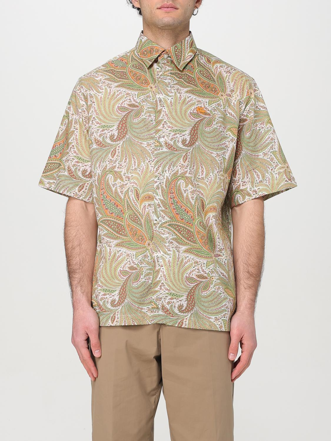 [Etro] Shirts Short Sleeve FW25 MRIC001199SA5F1 X0890