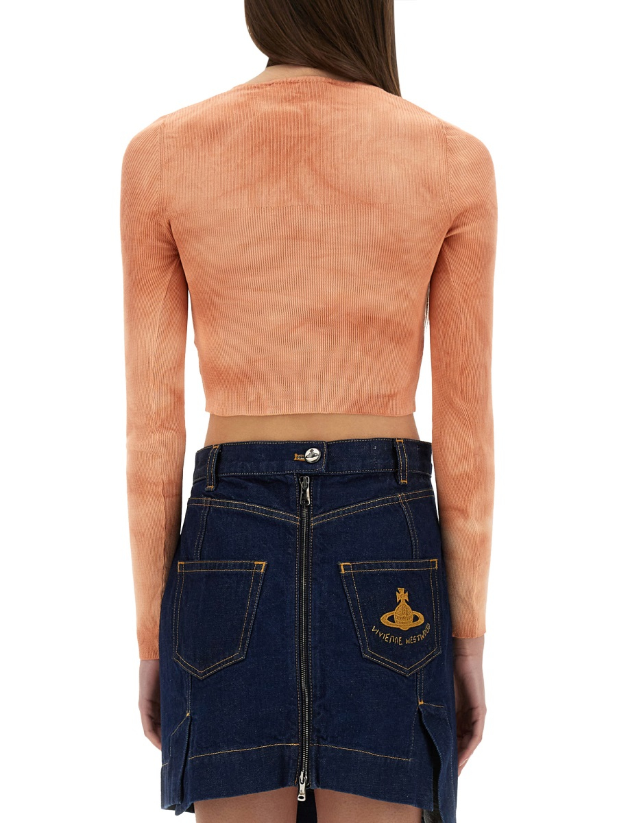 [Vivienne Westwood] T-shirts Long Sleeve SS25 1803004W_Y003KH404