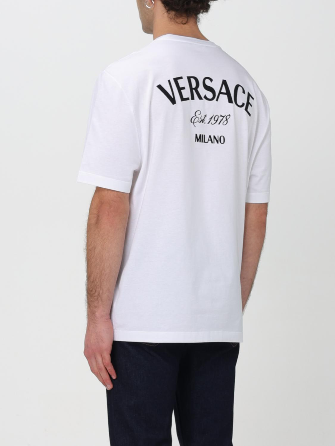 [Versace] T-shirts Short Sleeve FW25 10133021A09865 1W010