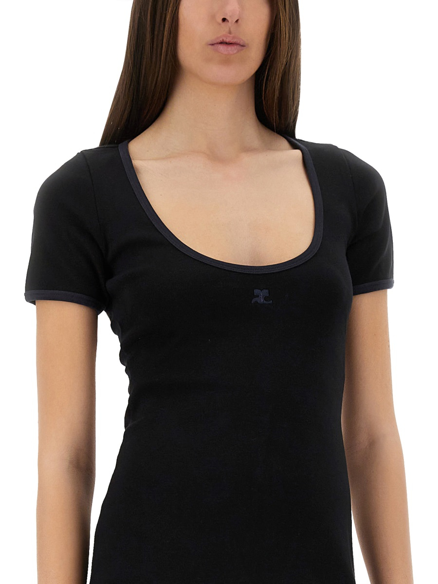 [Courreges] Short sleeve dress SS25 225JRO600_JS0203B175