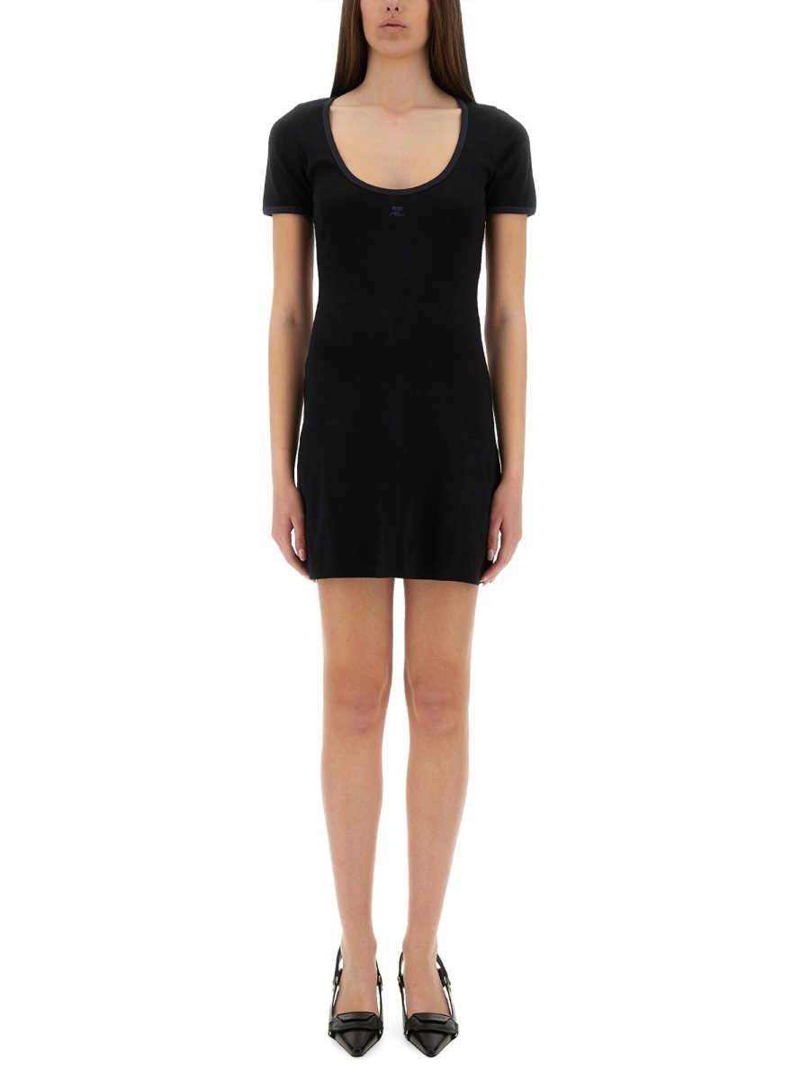 [Courreges] Short sleeve dress SS25 225JRO600_JS0203B175