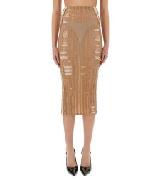 [Diesel] Midi skirt SS25 A19220_0BJBI33S