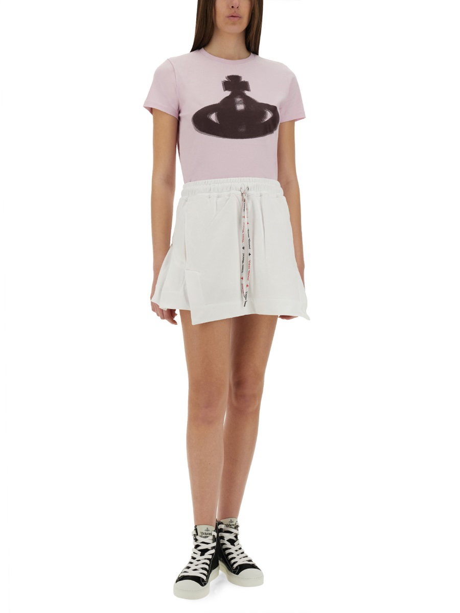 [Vivienne Westwood] Mini skirt SS25 1J010007_J006NA401