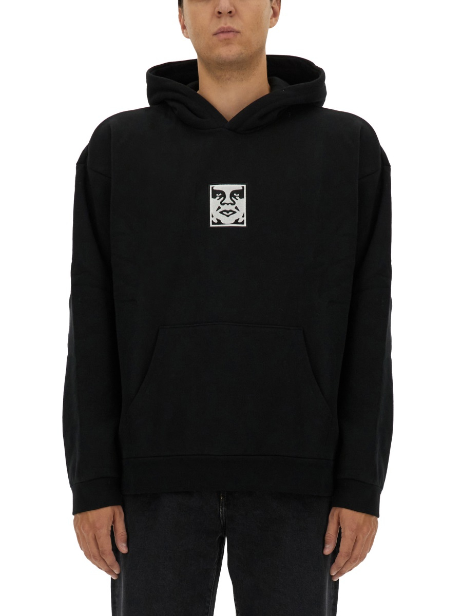 [OBEY] Hoodie SS25 112470196_BLACK