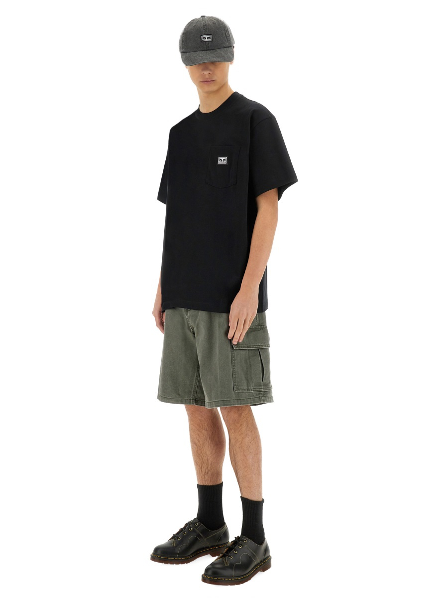 [OBEY] T-shirts Short Sleeve SS25 131080349_BLACK