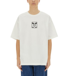 [OBEY] T-shirts Short Sleeve SS25 167924152_PIGMENTVINTAGEWHITE