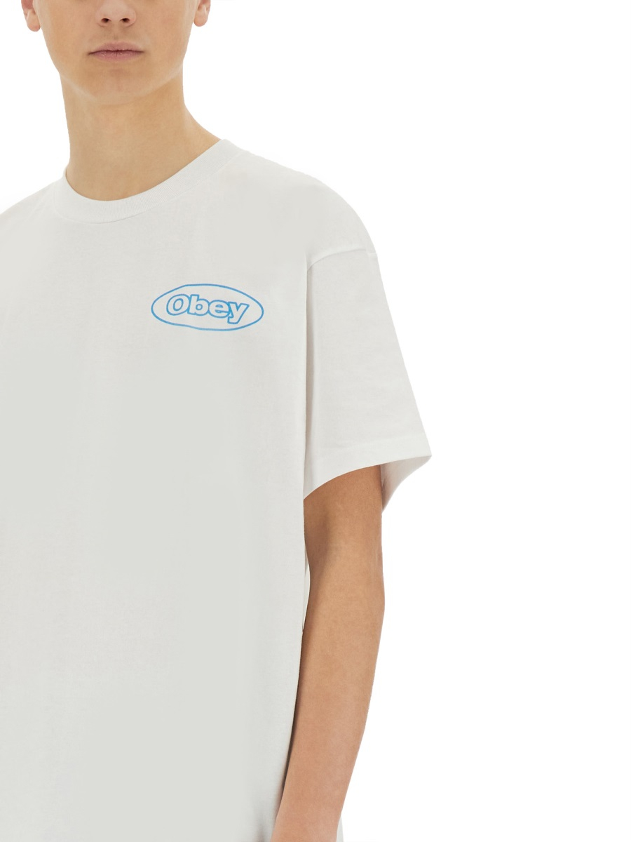 [OBEY] T-shirts Short Sleeve SS25 165264053_WHITE
