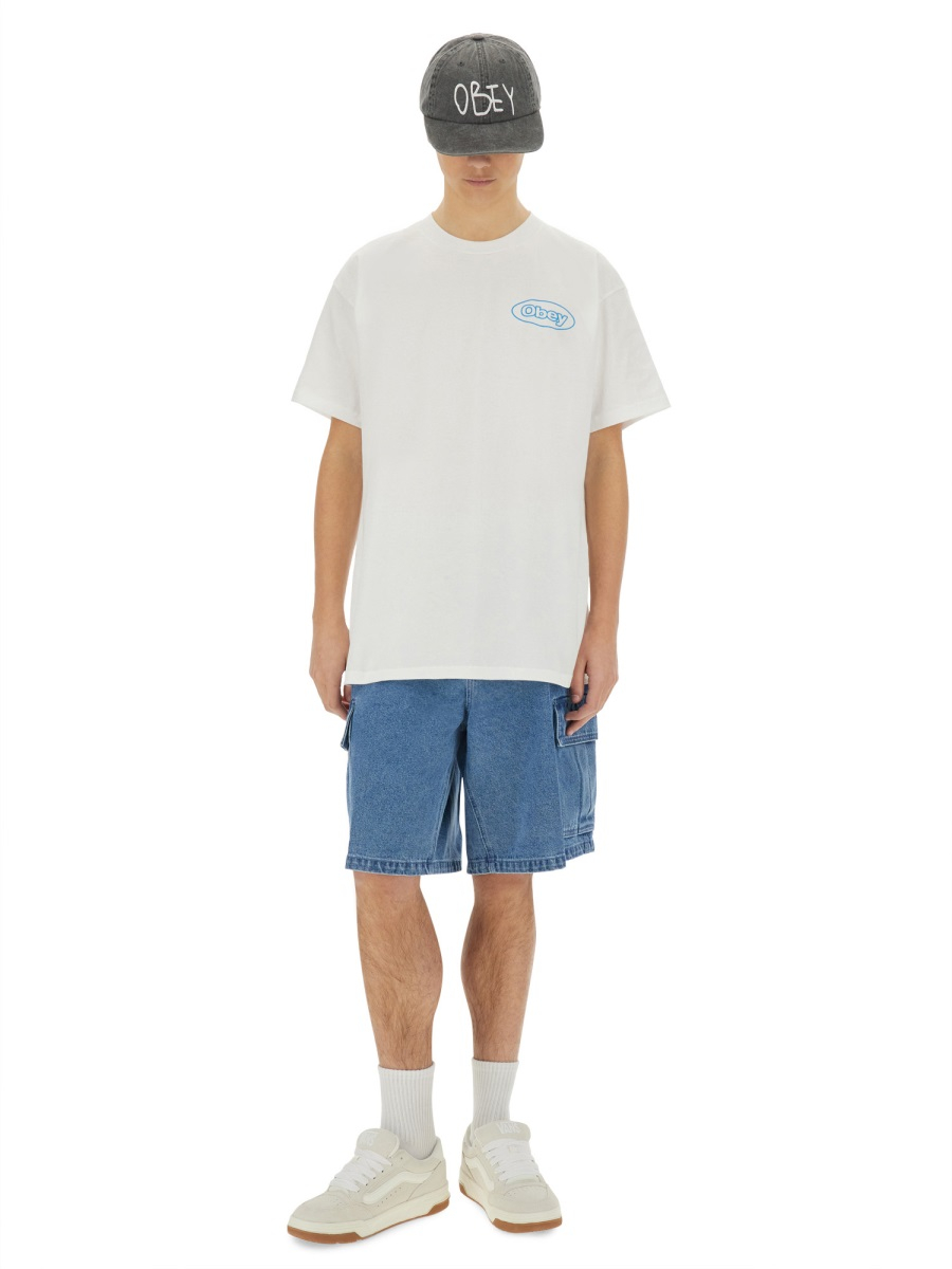 [OBEY] T-shirts Short Sleeve SS25 165264053_WHITE