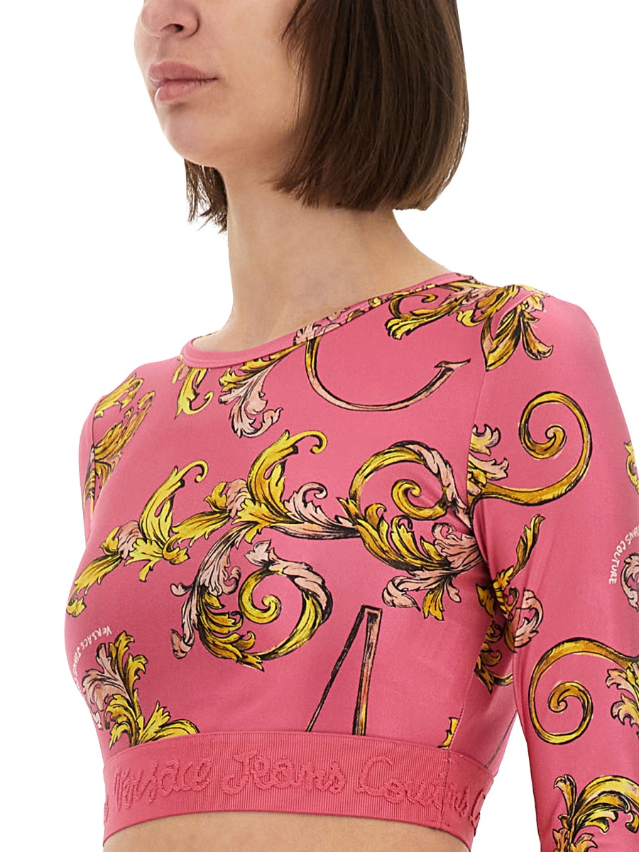 [VERSACE JEANS COUTURE] T-shirts Long Sleeve SS25 78HAH218_JS470494