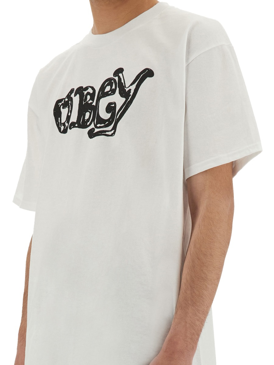 [OBEY] T-shirts Short Sleeve SS25 165264059_WHITE