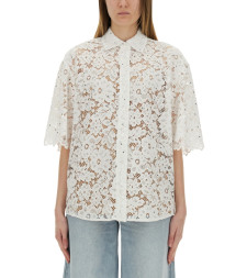 [MICHAEL BY MICHAEL KORS] Shirts Short Sleeve SS25 MS540SXGTA_100WHITE