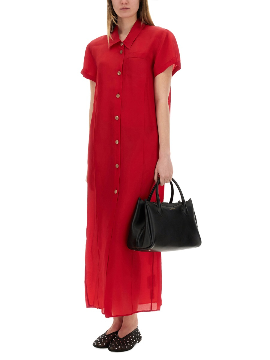 [KHAITE] Short sleeve dress SS25 54963002_W3002625