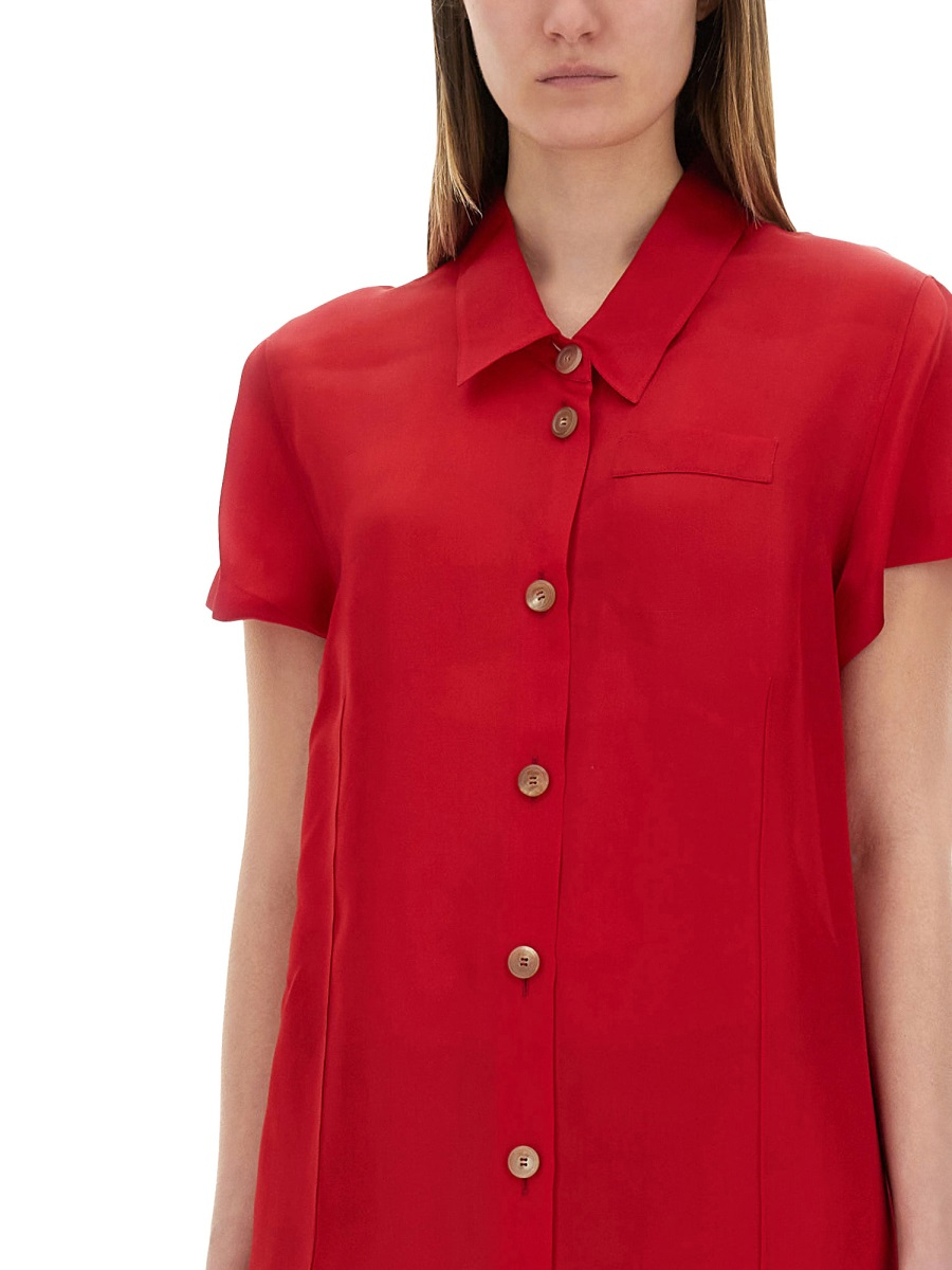 [KHAITE] Short sleeve dress SS25 54963002_W3002625