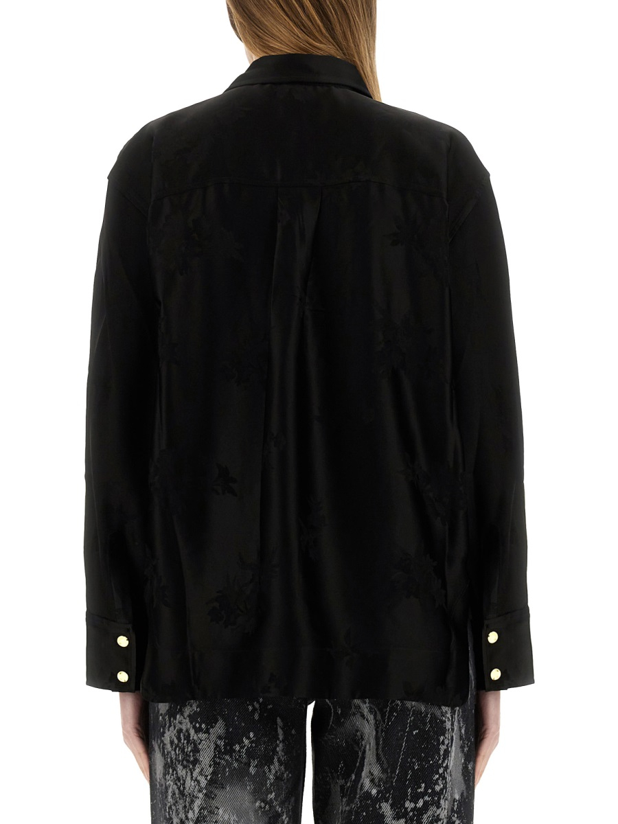 [GANNI] Shirts Long Sleeve SS25 W0359_099