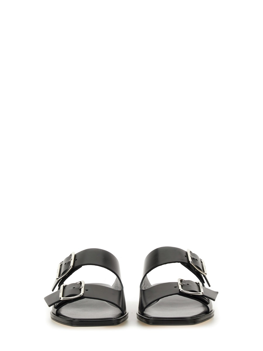 [Aeyde] Sandals SS25 BRNS08FL180_BLACK