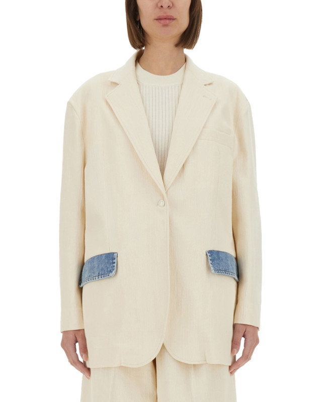 [Moschino Jeans] Blazer SS25 05083717_1463