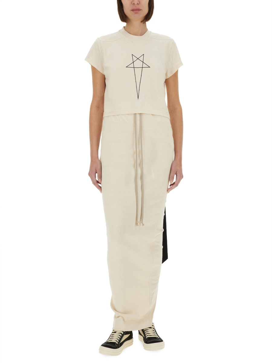 [RICK OWENS DRKSHDW] Long skirt SS25 DS01E3332_RIGN21