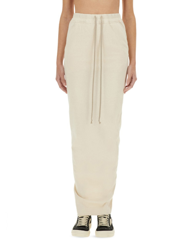 [RICK OWENS DRKSHDW] Long skirt SS25 DS01E3332_RIGN21