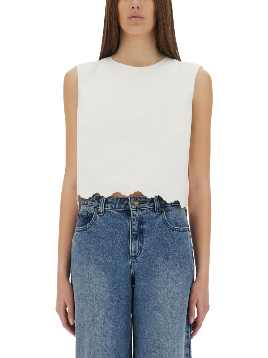 [PATOU] Tank top SS25 TO160_0017001W