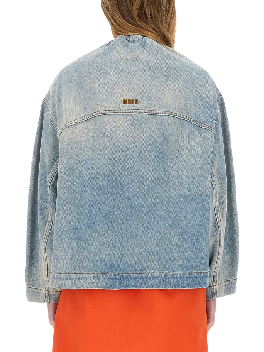[MSGM] Denim Jacket SS25 3841MDH230L_25727585