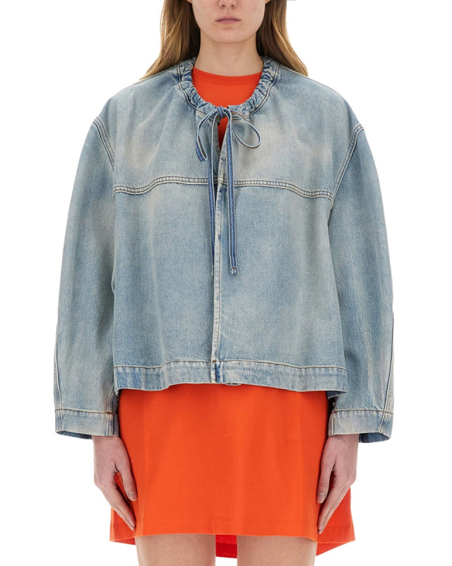 [MSGM] Denim Jacket SS25 3841MDH230L_25727585