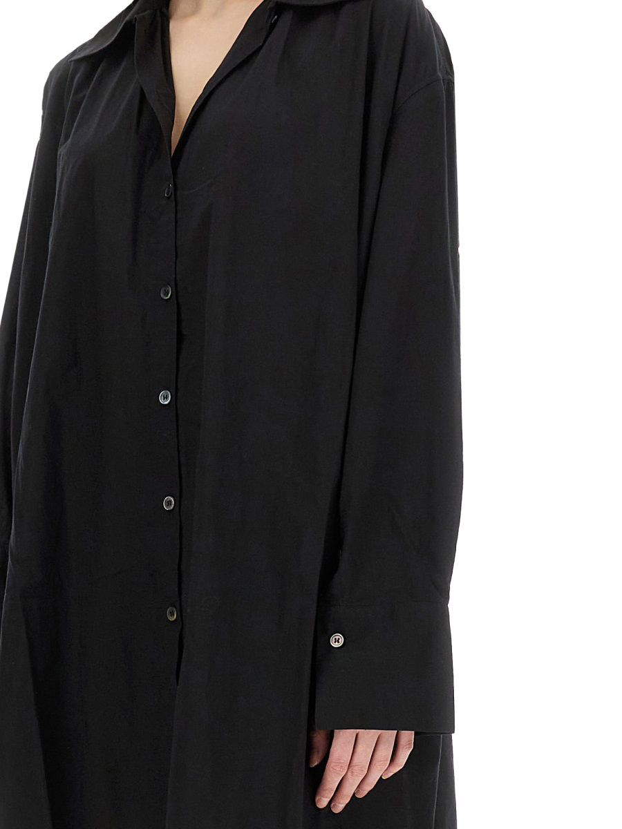 [Our Legacy] Long sleeve dress SS25 W2257GB_BLACKVOILE