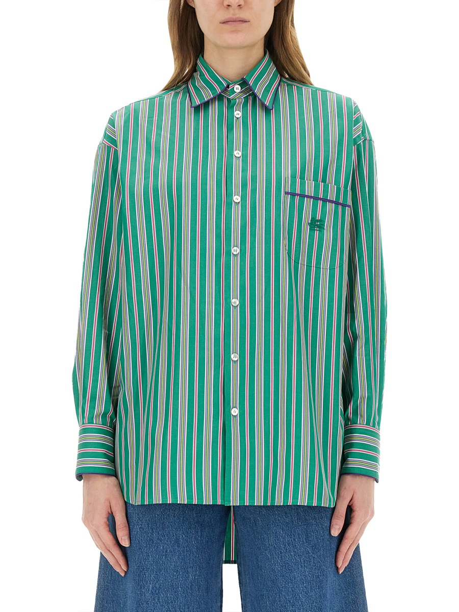 [Etro] Shirts Long Sleeve SS25 WRIA0028_99TR576S9890