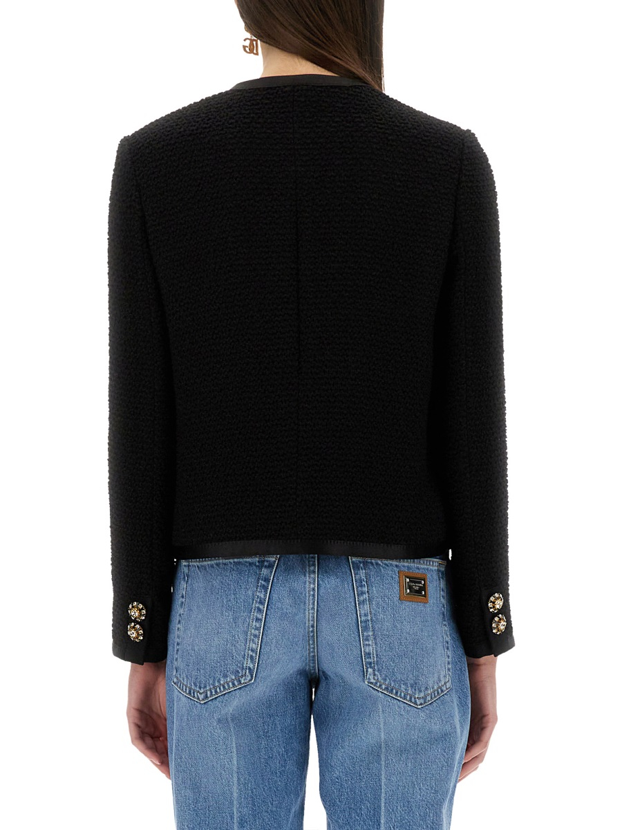 [Dolce & Gabbana] Tweed jacket SS25 F27DAZ_FU3JLN0000