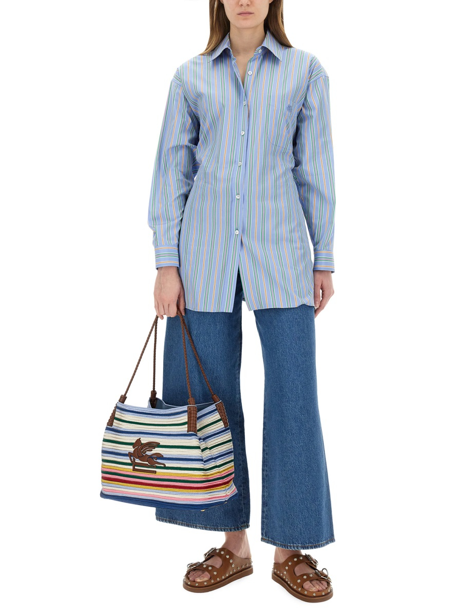 [Etro] Shirts Long Sleeve SS25 WRIA0056_99TR576S9880
