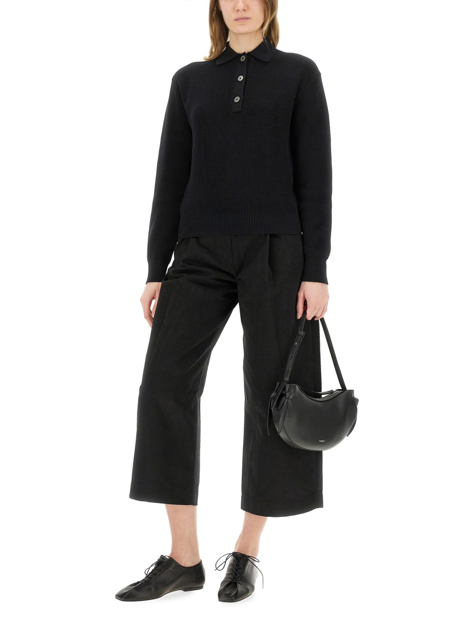 [Studio Nicholson] Shirts Long Sleeve SS25 CHESAPEAKESNW-1534_BLACK