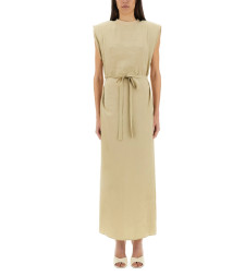 [Alysi] Sleeveless dress SS25 105308_P5018SAND