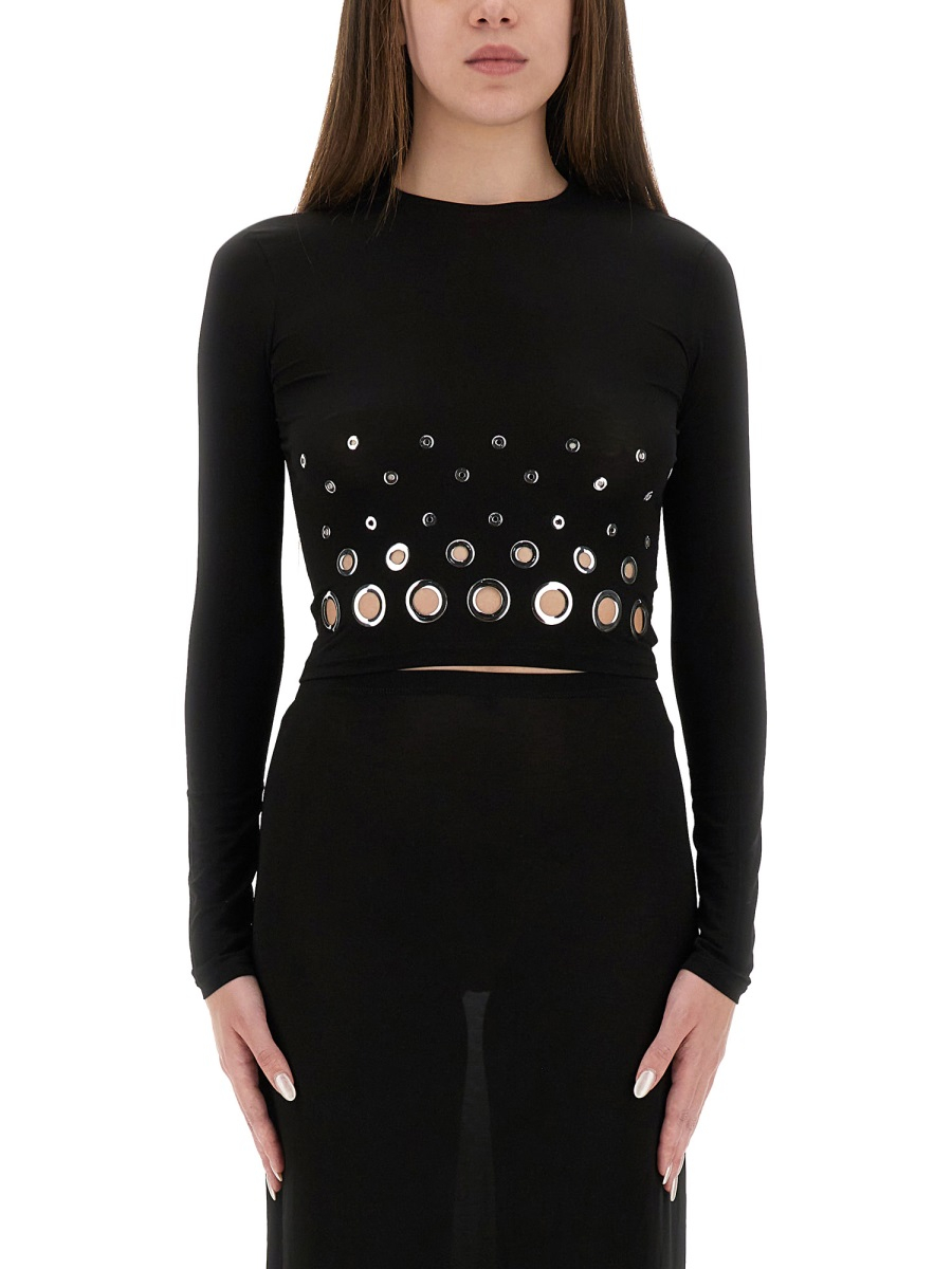 [RABANNE] T-shirts Long Sleeve SS25 25PJTO047CU0014_P001