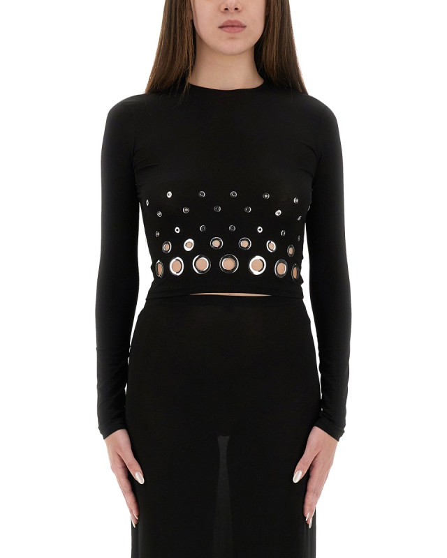 [RABANNE] T-shirts Long Sleeve SS25 25PJTO047CU0014_P001
