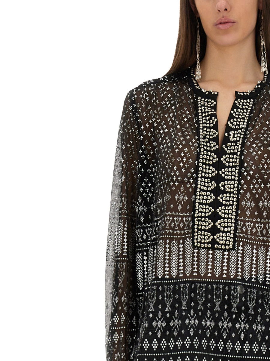 [Isabel Marant] Shirts Long Sleeve SS25 HT0584FA_C1K02IBKSI