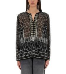 [Isabel Marant] Shirts Long Sleeve SS25 HT0584FA_C1K02IBKSI