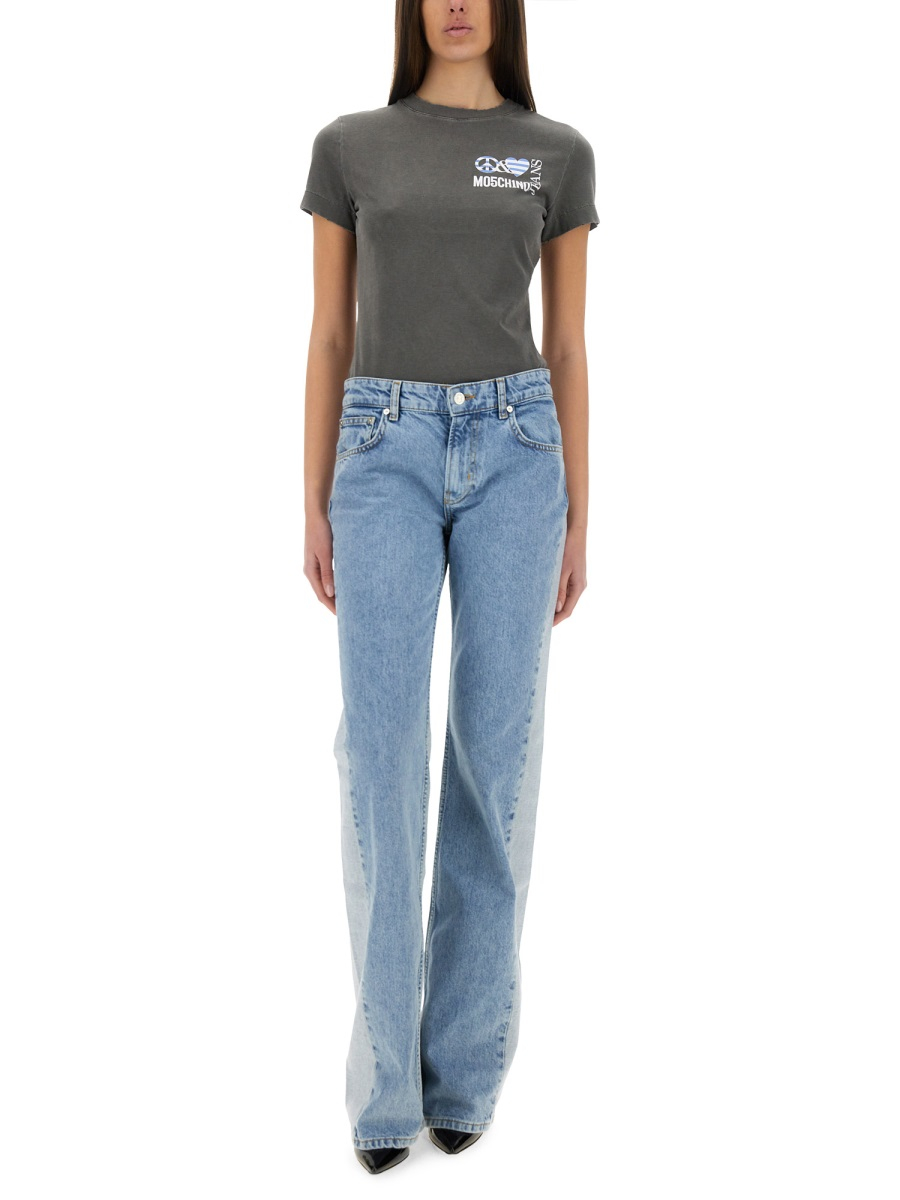 [Moschino Jeans] T-shirts Short Sleeve SS25 07183732_3555