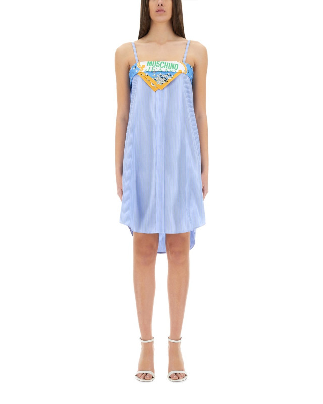 [Moschino Jeans] Sleeveless dress SS25 04683725_1303
