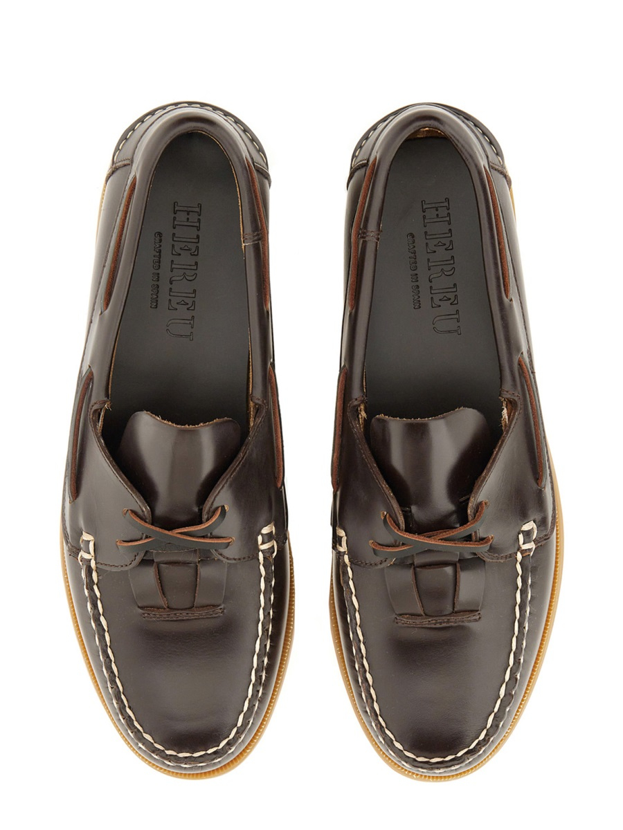[HEREU] Loafer SS25 SANAWFS25.002.3_DARKBROWN