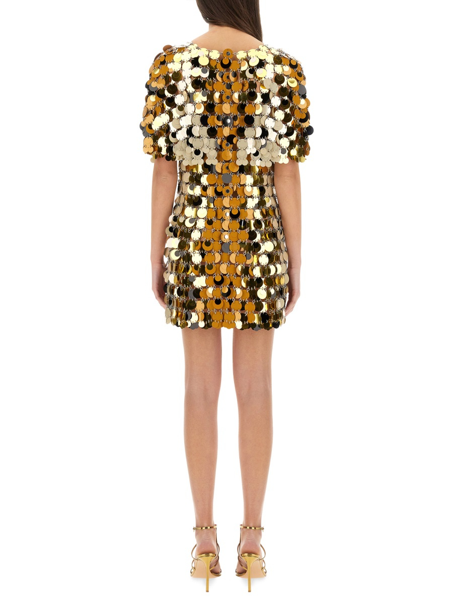 [RABANNE] Short sleeve dress SS25 25PIRO061PS0133_V190