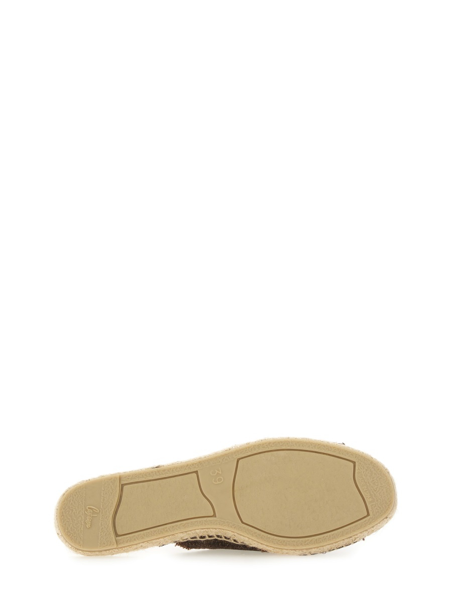 [Castaner] Sandals SS25 PALMERA/032_MARRON/ORO