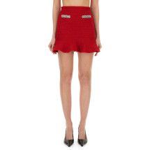 [Self-portrait] Mini skirt SS25 RS25-918SK-R_RED