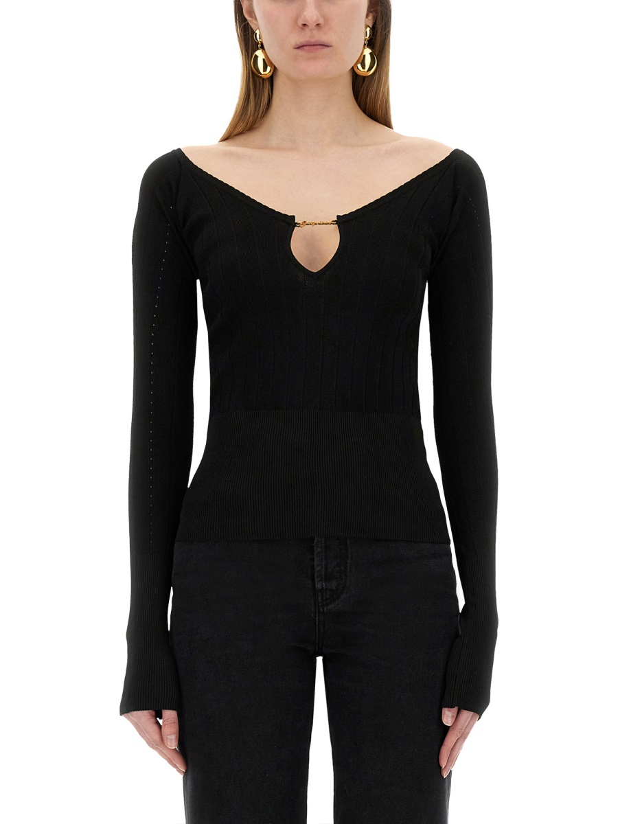 [JACQUEMUS] T-shirts Long Sleeve SS25 241KN357_2358990